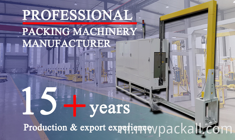 Horizontaal type Automatische PP Pet Strap Band Belt Pallet Strapping Machine.jpg